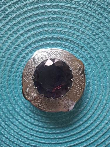 Mizpah scottish brooch - mizpah,