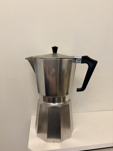 Vintage cup stove top - top, espresso
