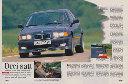 1996 bmw alpina 2 with - alpina, b3