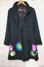 DESIGUAL Womens Coat Jacquard