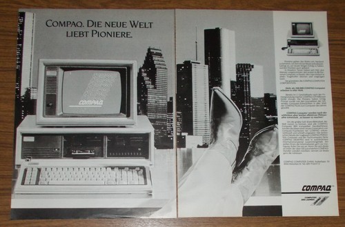 Rare advertising compaq - advertising,