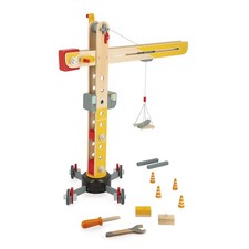 Janod Large Wooden Crane Toy
