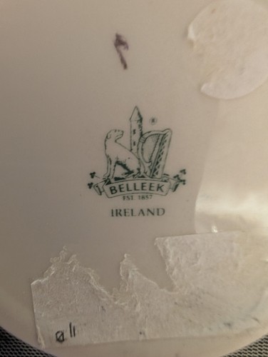 Nice little belleek trinket - nice,