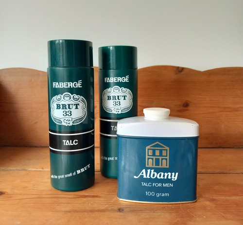 Faberge brut talc - brut, talc,