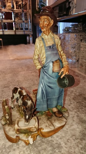 Large capodimonte porcelain - capodimonte,