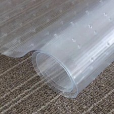 Heavy Duty Carpet Protector Clear Vinyl Plastic Runner Mat Guard Home and Office