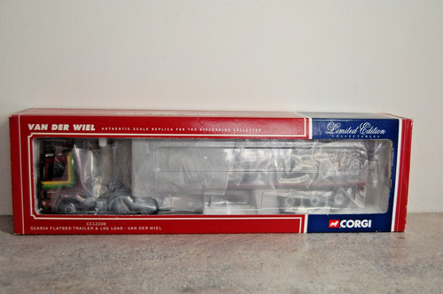 Corgi cc12208 scania flatbed - scania,