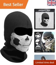 Cosplay Ready Ghost Mask