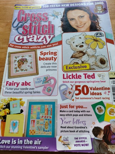 Cross stitch crazy magazine - crazy,
