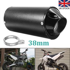 Motorcycle Exhaust Muffler Pipe 38mm For Quad Dirt Pit Bike ATV 50-160CC UK