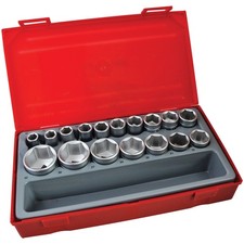 Teng Metric 6-Pt Socket Set