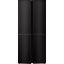 Fridgemaster MQ79394EB 79cm Frost Free American Fridge Freezer Black E Rated