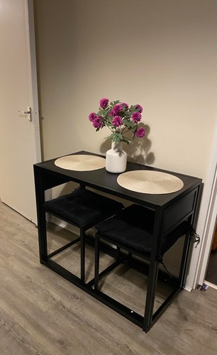 Small dining table - small, chairs