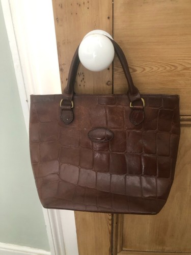 Vintage brown congo leather