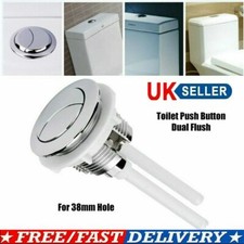 Fits For 38mm Hole Universal Dual Flush Toilet Water Tank Push Button Tool UK