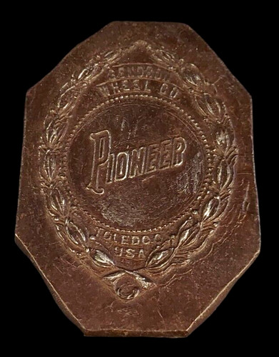 Pioneer bike head - , badge