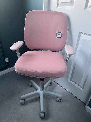 Pink 360 swivel office chair - pink,