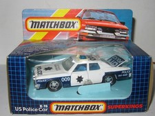 MATCHBOX SUPER KINGS K-78 US POLICE CAR MINT/BOXED