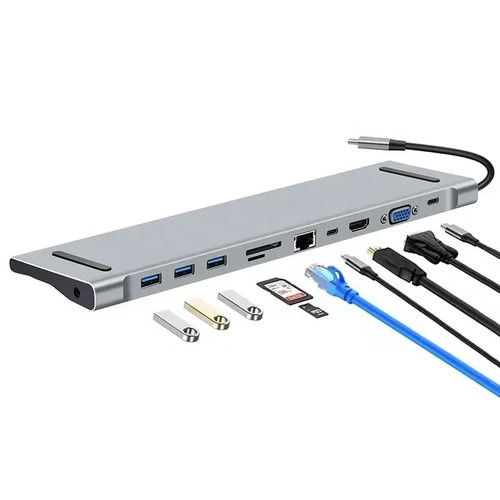 12in1 usb docking - 12in1, usb-c