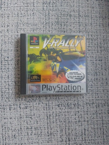 Playstation rally game - v-rally,