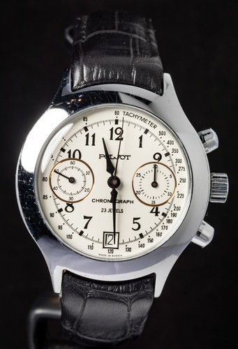 Poljot chronograph dial - poljot,