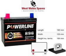 12V Starter Battery Hyundai