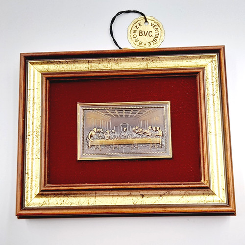 Bronze plaque jesus christ - of,