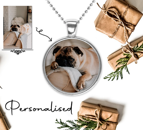Personalised necklace double - personalised,