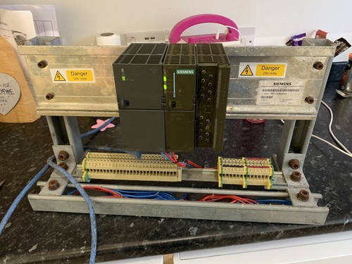 Siemens plc training test - plc, rack