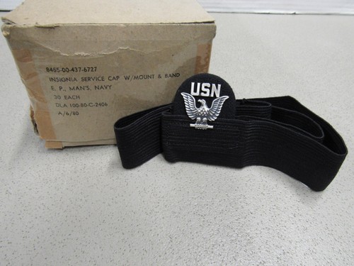Navy usn service cap - service,
