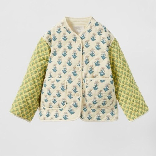 Zara cream quilted - zara,
