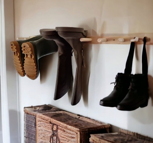 Wall mounted shoes rack stand - shoes,