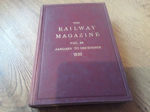 The railway magazine bound - the,