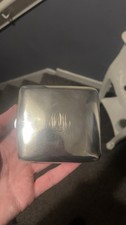 1911 Sterling Silver Birmingham Cigarette Case 98.4g