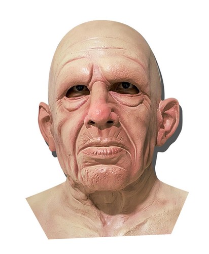 Realistic latex mask overhead - realistic,