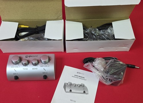 Qtx sound karaoke mixer kit - sound,