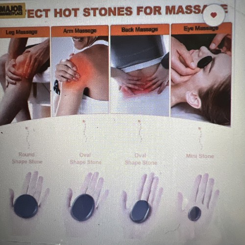 Hot stones massage - hot,