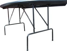 Folding Poker Table Legs 29" Tall X 24" Wide (Black) (PKG./2)