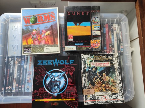 Amiga big box - big, games