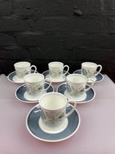 6 x Wedgwood Susie Cooper Glen