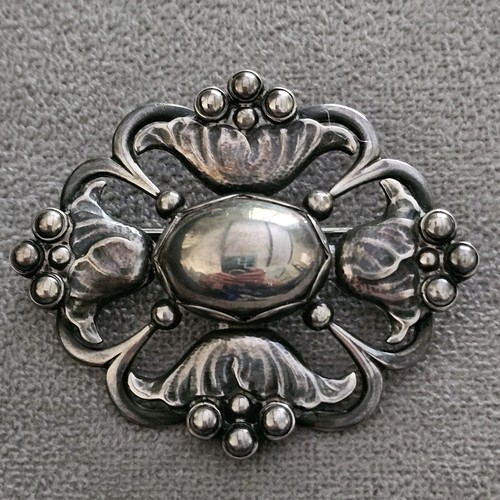 Vintage georg jensen brooch - vintage,