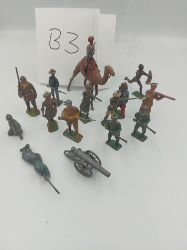 Britains lead soldiers job lot - lead,