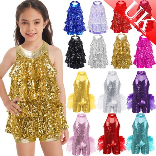 Girls sparkly sequins dance - girls,