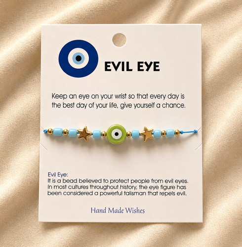 Evil eye handmade adjustable - evil,