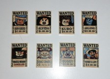 LEGO One Piece - Wanted Poster Steckbrief Fliese zur Auswahl - Tiles 75639 75640