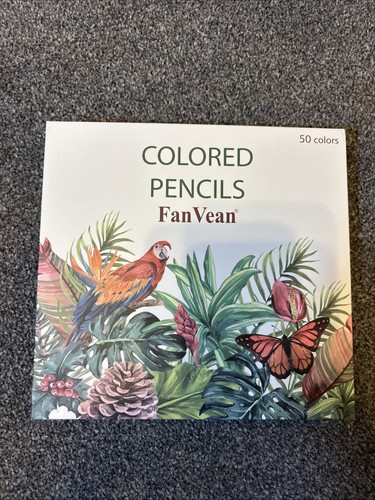 Fan vean colouring pencils - fan,