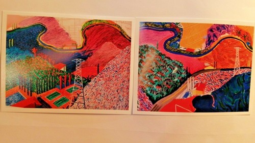 Rare david hockney abstract - rare,