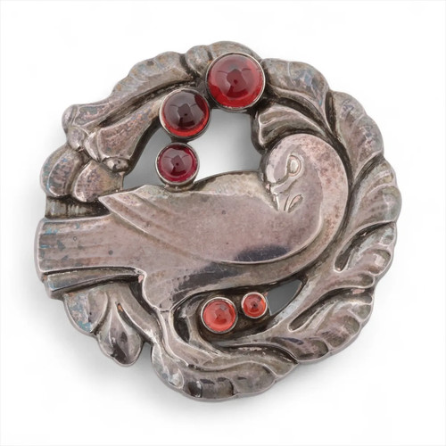 Georg jensen brooch 925 - georg, 18.4g