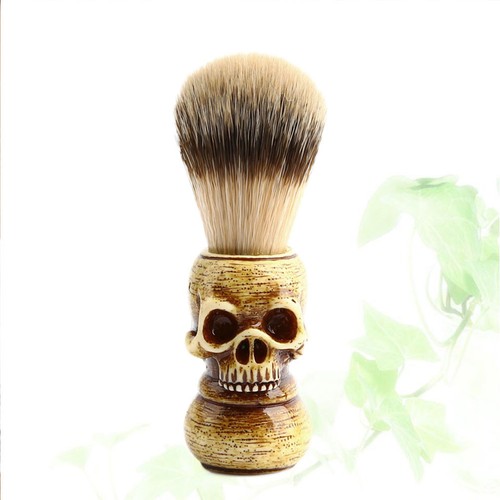 Skull head beard brush - skull,