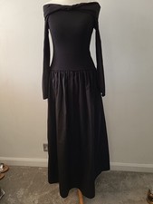 ZARA BLACK MIDI MAXI HYBRID